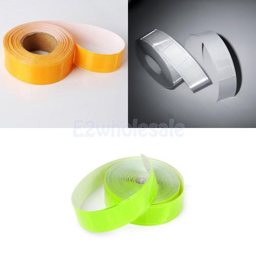 3pcs 10m scotchlite gloss sew on reflective tape 1&#034;wide roll safety night outing for sale
