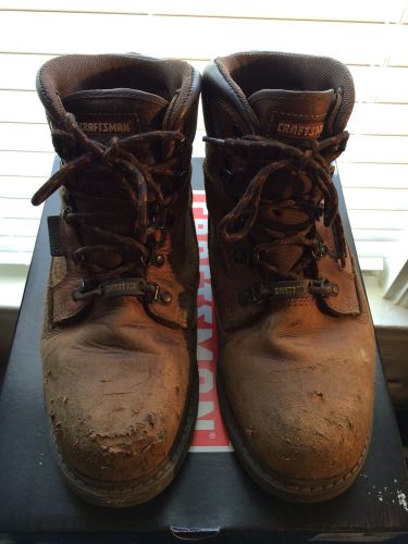 Craftsman Steel Toe Boots - Pre-owned - Size 10 Wide