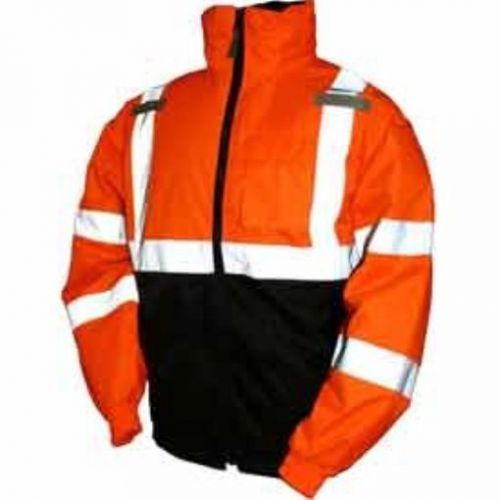 Tingley rubber j26119 cl3 bomber ii jacket  medium  orange for sale