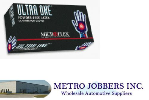 MICROFLEX UL-315-XL Disposable Gloves, Latex, XL, Extended Cuff 50 Per Box