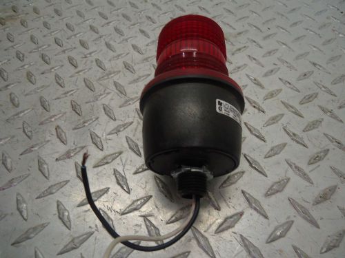 FEDERAL SIGNAL LP3M-012-048R LOW PROFILE WARNING LIGHT RED