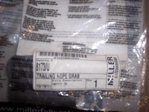 Rope Grab / MILLER By HONEYWELL 8173 Trailing Cable Rope Safety Grab (New)