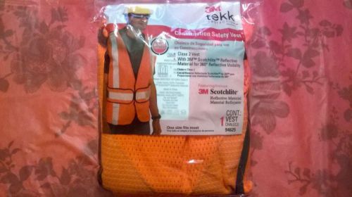 Class 2 construction safety vest(orange) for sale