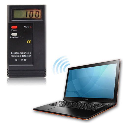 Digital lcd electromagnetic radiation detector emf meter dosimeter tester ksus for sale