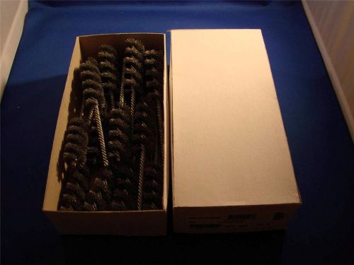 Box of 16 Osborn 7/8&#034; OD .022 SC Grit Barrell Type Wire Brush BRAND NEW