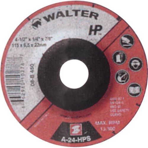 Walter 08B501 5X1/4X5/8-11 High Perform. Spin-On Grinding Wheel Type 28 |Pkg.20