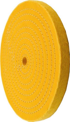 New enkay 156-yc 6-inch treated buffing wheel, carded for sale