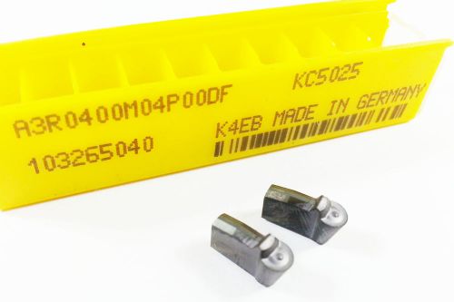 Kennametal A3R04 00M04P00DF KC5025  Carbide Grooving Inserts (QTY  8) (K387)