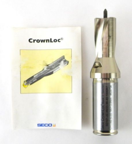 SECO SD101-22.00/23.99-40-1000R7 CrownLoc 22 - 23.99mm Repaceable Tip Drill i4