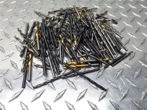 ASSORTED LOT OF DRILL BITS 1/8&#034; TO 3/8&#034; SIZE RANGE