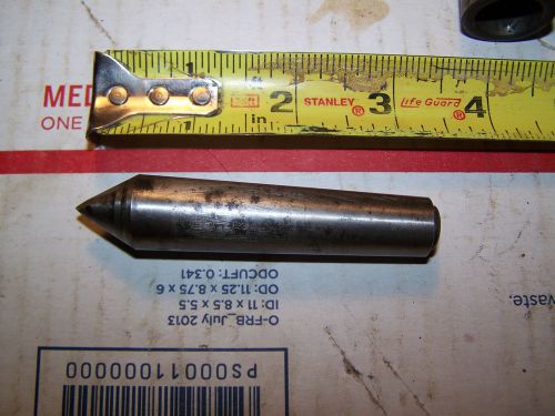 Machinist tool taper shank live center 3/4&#034; largest diameter for sale