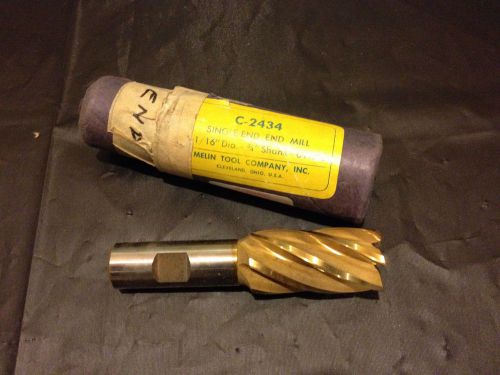 Melin Tool Co. &#039;End Mill..1 1/16&#034; dia....3/4&#034; shank&#039;...in case!