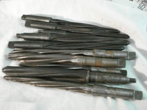 Cleveland twist drill tapered bridge reamer taper lot of 10 for sale