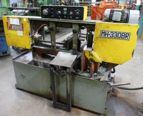 11&#034;x 18&#034; Cosen Horizontal Band saw No. MH-330BR Miter Head  13&#034; Rounds (25788)