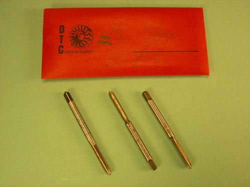 Qty 3 New DTC 5-44 NF Taps HSS GH2 3Flute Plug Precision Ground