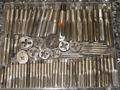 Large lot of mixedtap bits, dies, holders for sale