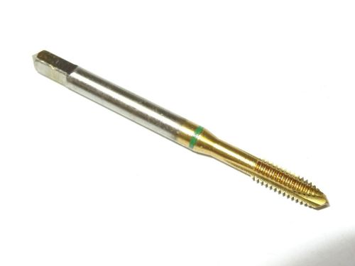 new GUHRING 3916-4.166mm #8-32 UNC 3FL 2B TiN Coated Spiral Point Plug Tap