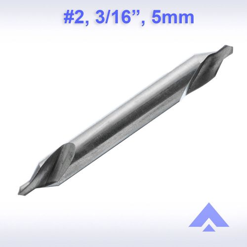 Altai Center Drill #2 3/16 HSS 1 bits 60 degree countersink combined lathe mill