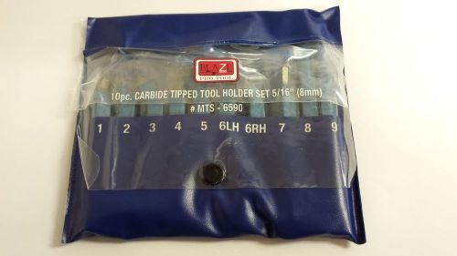10pc carbide tipped tool holder 5/16&#034; (8mm) (new) for sale
