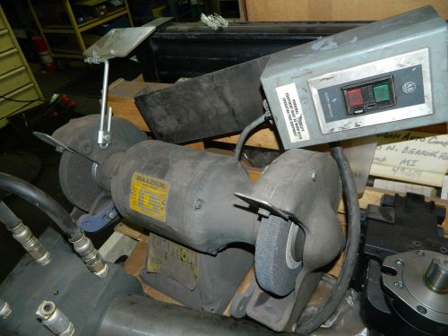 Baldor bench grinder / tool sharpener, cat# 8123wd, 3/4 hp, 3 ph 230/460v used for sale