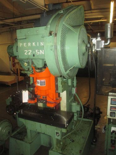 Perkins 22 ton high speed gap frame flywheel power press, model 22 for sale