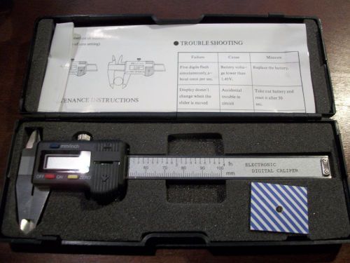 Brand New Electronic Digital Caliper 4&#034; Gemstone Measurment Gauge