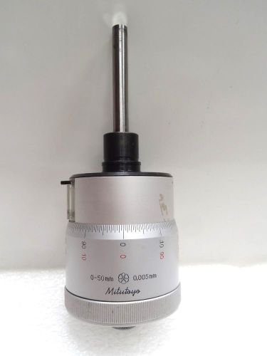 Mitutoyo 197-101 Micrometer Head 0-50mm Range ~ Check it Out ~