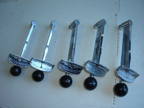 Lot Of 5 Torque Wrenches Sturtevant F-25-1 &amp; F160-1-0 Toolmaker Machinist