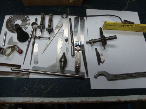 machinsts/toolmakers misc tool lot for measuring etc.