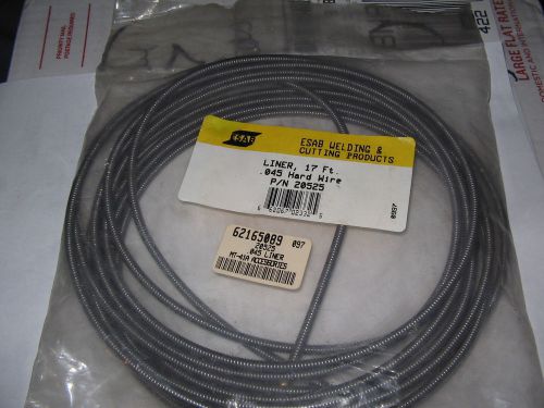 ESAB Welding Liner 17Ft., .045” Hard Wire P/N 20525