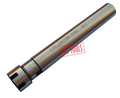 Er20 25mm 150mm long shank chuck cnc milling lathe tool &amp; workholding #f94 for sale