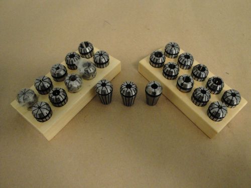 Er16 collet set - 23 pieces - inch sizes for sale