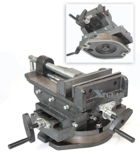 New 6&#034;360° swivel vise  drill  cross vise two way slide press milling machine for sale