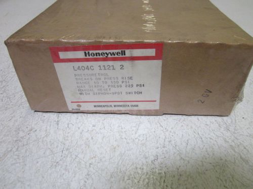 Honeywell l404c 1121 2 pressuretrol *new in a box* for sale