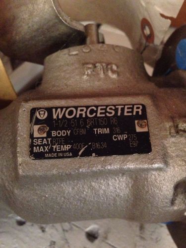 Worcester - 1-1/2&#034; - S/S, CF8M Body / RTFE Seats / 316 Trim (C1)
