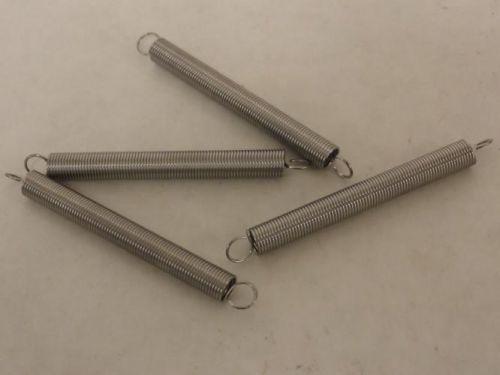 135228 Old-Stock, Formost Fuji 11009SS LOT-4 Extension Spring, 2-9/16&#034; Length