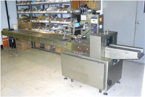 Telesonic packaging horizontal flow wrapper - brand new - model fw-200 for sale