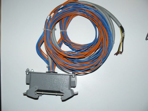 Harting connector wiring harness for Plastic injection equipment?