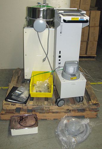 Horiba py-3000 clean room 2-channel cyclone airborne particle counter sampler for sale