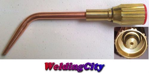 Welding brazing tip 23-a-90 (#4) w/ e-43 mixer for harris torches (u.s. seller) for sale