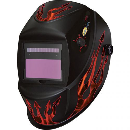 Industrial welding helmet lightweight head protection auto darkening lens nylon for sale