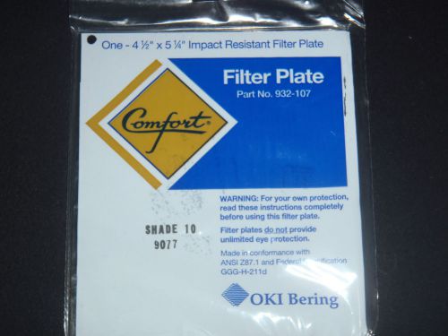 Comfort Filter Plate 4 1/2&#034; x 5 1/4&#034; Shade 10