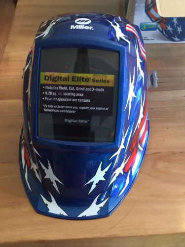 Miller digital elite welding helmet (stars and stripes ll) for sale