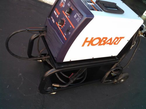 Hobart Handler 135 Mig And Flux Core Welder with NEW HELMET 500414