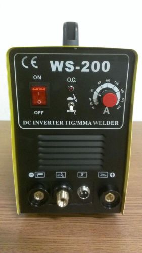 Tig &amp; mma welder 200amp dc inverter 2 in 1 welder tig &amp; mma welder cal electric for sale