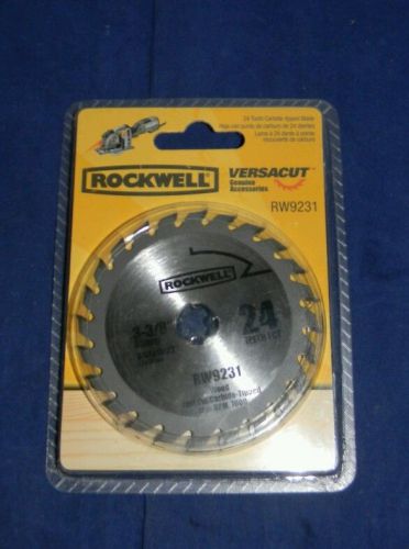 Set of 2 Rockwell Versacut RW9231 3-3/8&#034; 24 Tooth Circular Saw Blade