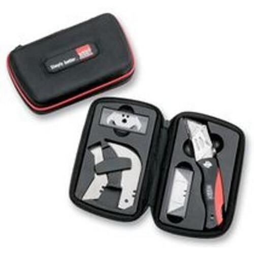 Bessey D-BKPH SET Folding Utility Knife Set - ABS Comfort Grip Handle