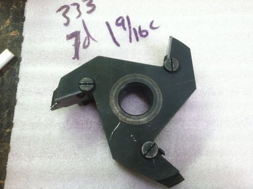 1-1/4 bore 1-9/16 cut 7 dia carbide insert 333 Shaper cutter ogee rail stile