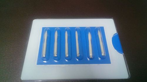 &#034;stainbuster&#034; zircon-rich fiberglass dental polishers, shape no.2503 - 6-pack! for sale