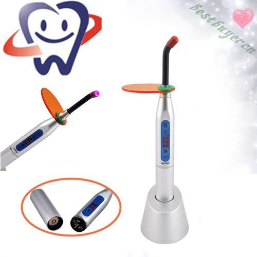Dental 5w wireless cordless led curing light lamp;1500mw silver longevity smos for sale